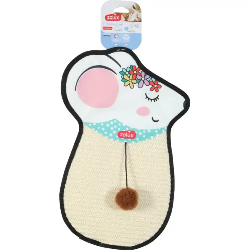 Hit cenowy ZOLUX Drapka dla kota do powieszenia mysz sizal z zabawką Chatouille 51cm