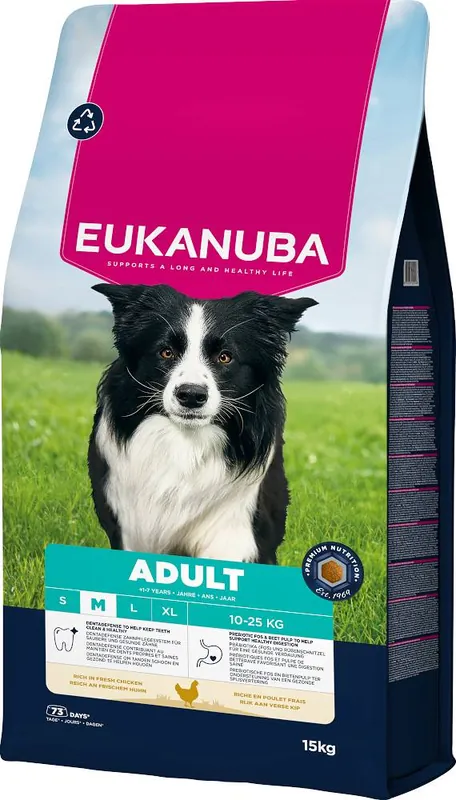 Eukanuba Adult Medium Karma dla psa 2x15kg TANI ZESTAW Tani