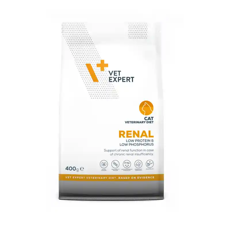 VETEXPERT 4T Vet. Diet Renal Cat 400g Dostępne od ręki
