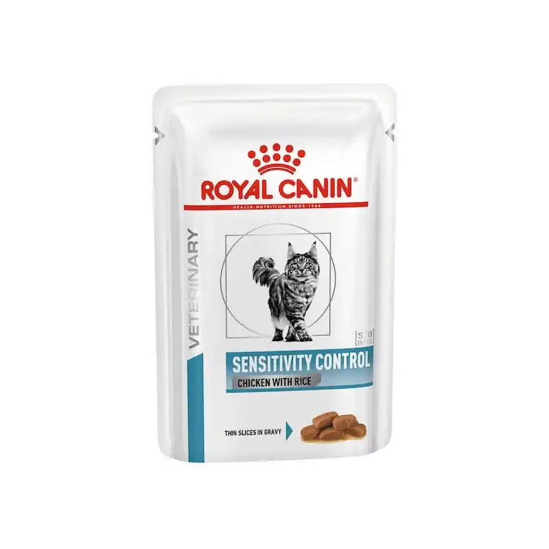 ROYAL CANIN Veterinary Cat Sensitivity Control Chicken Gravy sos 85g Szybka wysyłka
