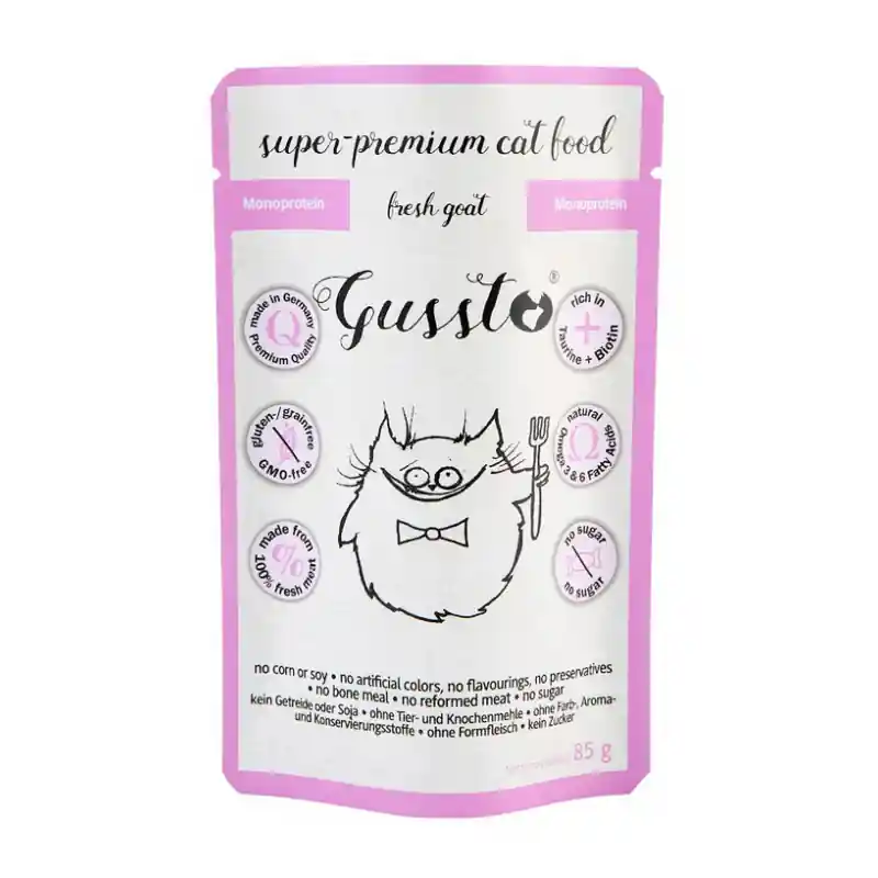 GUSSTO Cat - Fresh Goat 85g (saszetka) Ostatnia szansa