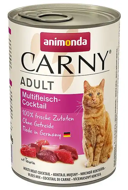 Animonda Carny Adult Koktajl Mięsny Mokra Karma dla kota op. 400g Wybór klientów