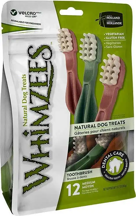 Whimzees Przysmak ToothBrush dla psa M op. 12szt Okazja