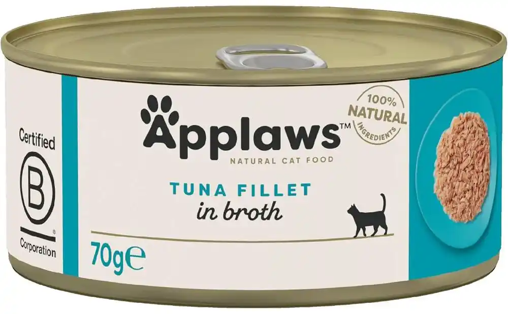 Applaws Natural Cat Food Tuńczyk w bulionie Mokra Karma dla kota op. 70g Szybka dostawa