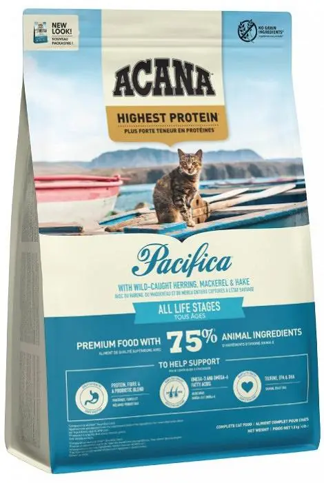 Zamów dziś Acana Pacifica Sucha Karma dla kota op. 1.8kg