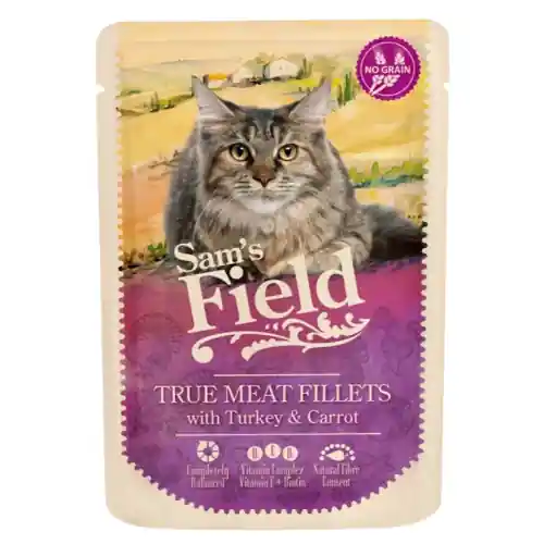 Sam‘s Field sasz.kot Indyk z Marchewk膮 85g Rabat