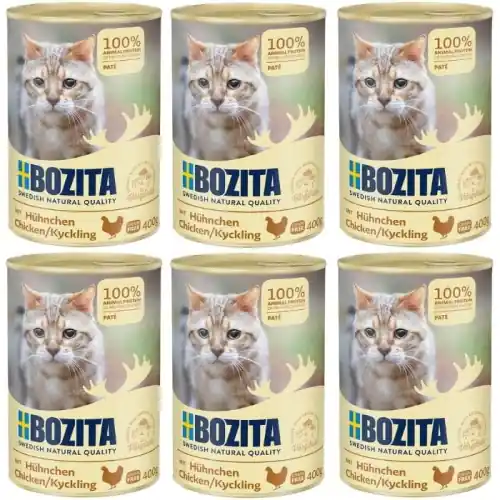 Bozita pasztet z kurczakiem mokra karma dla kota bezzbo偶owa 6x 400g Najlepsza cena