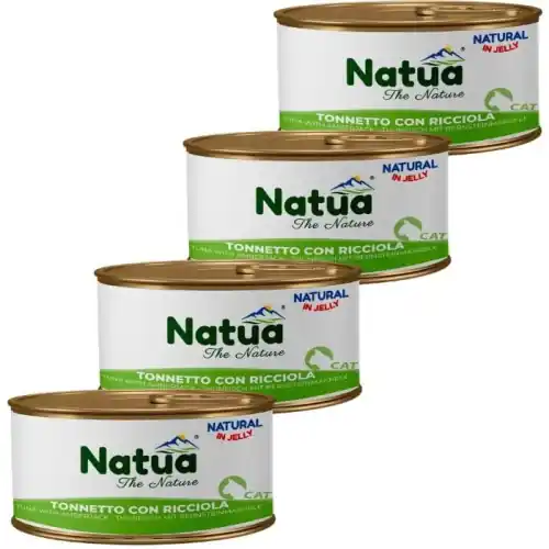 Natua Cat Tu艅czyk z seriol膮 w galaretce 24 x 85g Naturalna karma dla kota Darmowy zwrot