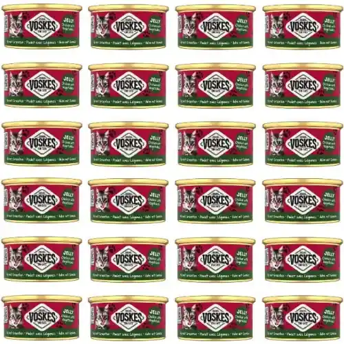 Mokra karma dla kota Voskes CHICKEN VEGETABLES Kurczak z warzywami 24 x 85g Do wyczerpania zapasów