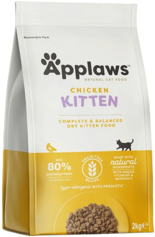 Super okazja Applaws Kitten Chicken Sucha Karma dla kociąt op. 2kg