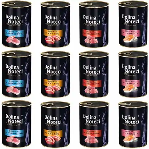 Dolina Noteci PREMIUM Mix Smak贸w 12x400g Zniżka