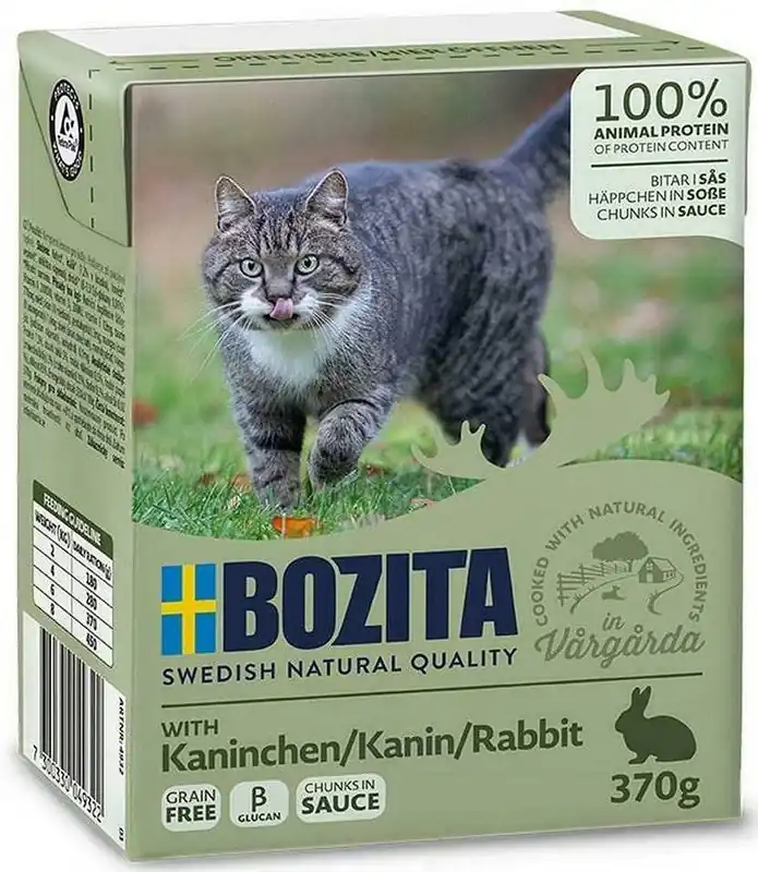 Tylko dziś Bozita Adult Królik w sosie Mokra Karma dla kota op. 370g