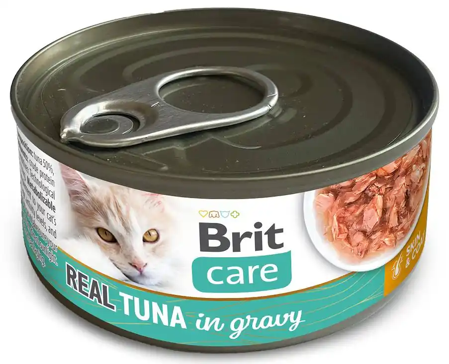 Brit Care Cat Adult Tuna in gravy Mokra Karma dla kota op. 80g Wybór klientów