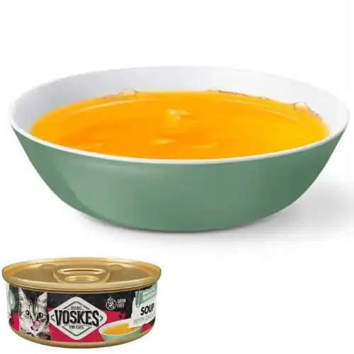 Zupa bulion dla kota z kurczakiem Voskes Cat soup with Chicken 50g bez zb贸偶 Łatwy zwrot