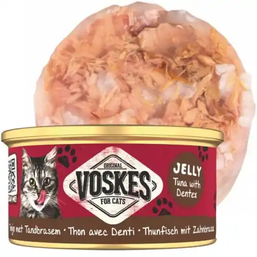 Mokra karma dla kota Voskes TUNA WITH DENTEX Tu艅czyk z kielcem galareta 85g Zamów dziś