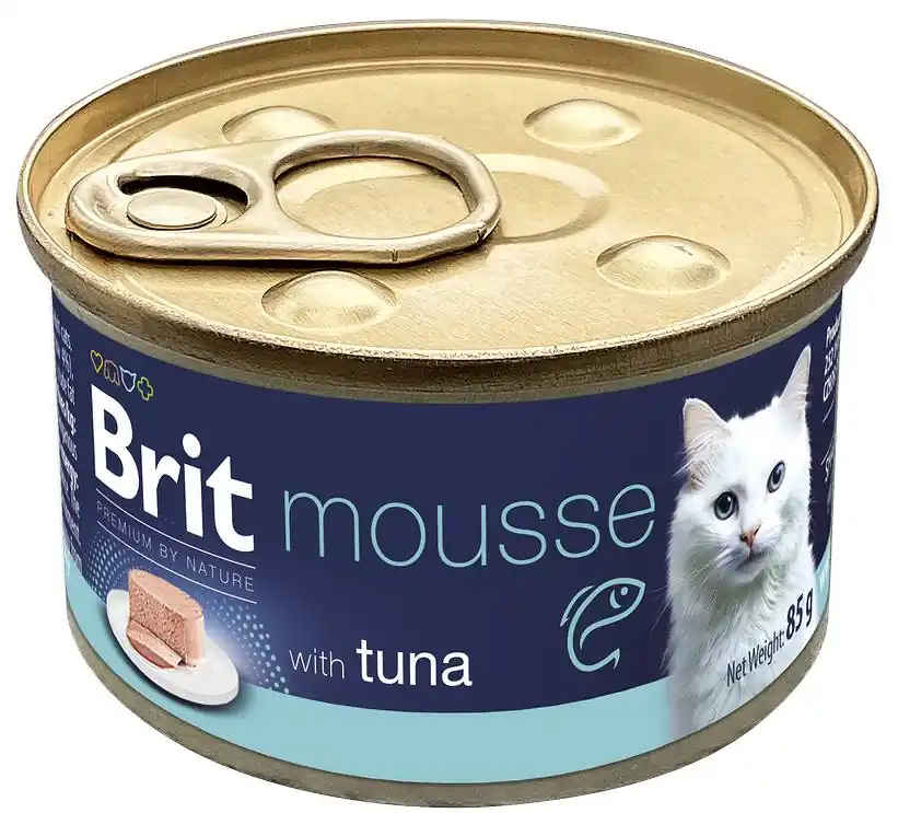 Brit Premium by Nature Cat Mousse Tuna Mokra Karma dla kota op. 85g Obniżka ceny
