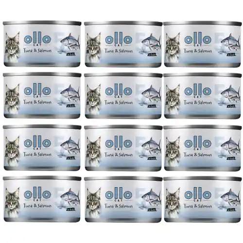 Zniżka Ollo Cat nr 5 Tu艅czyk&艁oso艣 12x70g
