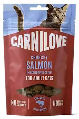 Szybka dostawa Carnilove Cat Adult Snack Crunchy Salmon Przysmak dla kota op. 50g