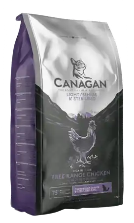 Canagan Cat Light&Senior&Sterilised Sucha Karma dla kota op. 4kg Bezpieczne zakupy