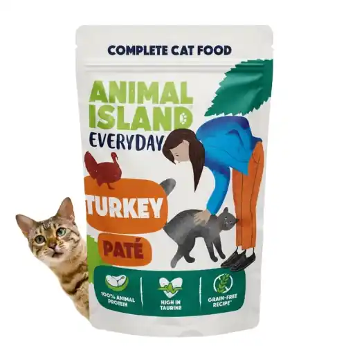 Animal Island Everyday indyk kremowy pasztet karma mokra dla kota 100 g Ekspresowa dostawa