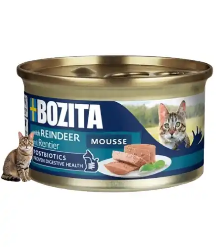 Kup online Bozita mus Renifer karma mokra dla kota z postbiotykiem 85 g