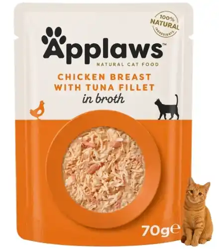 Applaws Kot kurczak tu艅czyk w bulionie sasetka mokra karma 70g Promocja