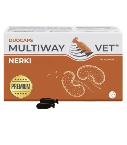 Dostępne od ręki Multiway Vet Duocaps NERKI 60 kaps