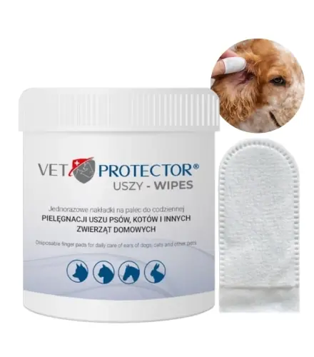 Hit sprzedaży Vet protector Uszy Wipes nak艂adki 50 szt