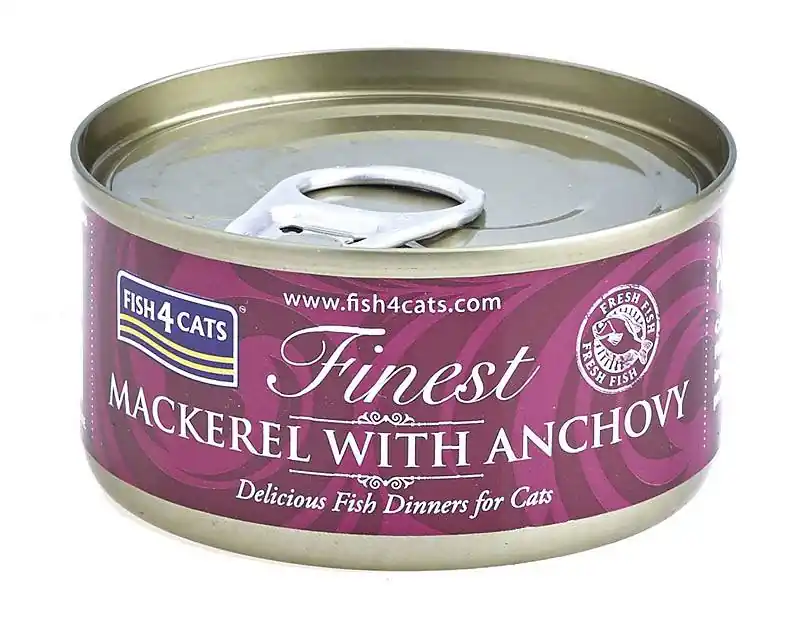Fish4Cats Makrela z Anchois Mokra Karma dla kota op. 70g Hit cenowy