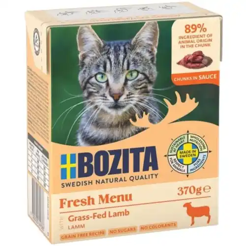 Sprawdź teraz Bozita jagni臋cina w sosie mokra karma dla kota doros艂ego bez zb贸偶 370g