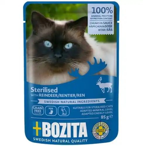 Tani Bozita Indoor sterilised Renifer sos 85g
