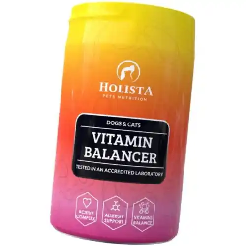 Holista Vitamin Balancer dla psa kota Mix Witamin Minera艂贸w Suplement 200g Promocja