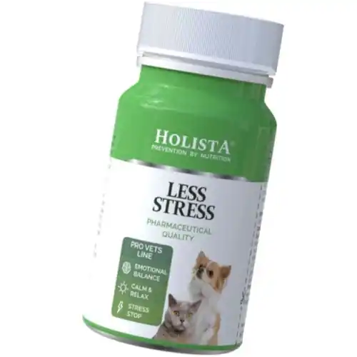 Super okazja Holista Less Stress 60 tab na stres l臋ki niepok贸j dla psa i kota