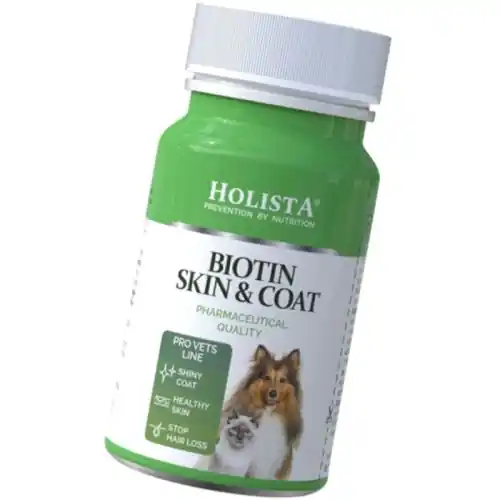 Holista Biotin Skin & Coat Sk贸ra sier艣膰 Biotyna dla psa i kota 90 tab Zamów dziś