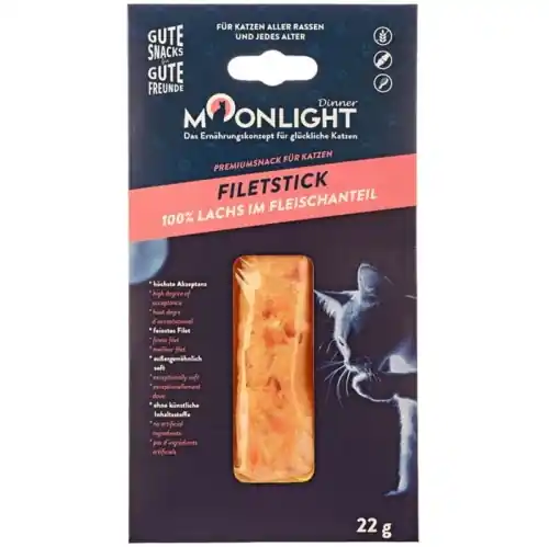Moonlight filet z 艂ososia- przysmak dla kota 22g Oferta limitowana