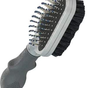 Premium FURminator Szczotka dwustronna Dual Grooming Brush dla psa i kota
