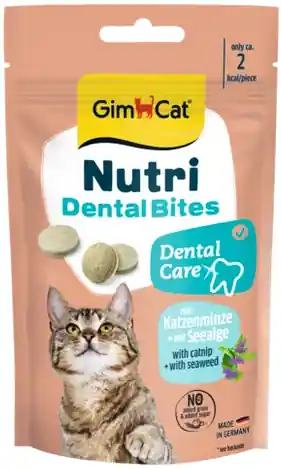 GimCat Nutri Dental Bites Przysmak dla kota op. 40g Oferta