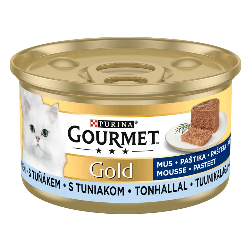 Tylko dziś Gourmet Gold Adult Mus z tuńczykiem Mokra Karma dla kota op. 85g