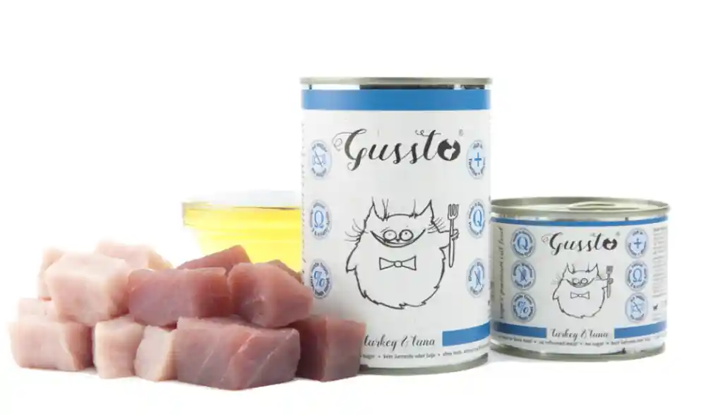 Gussto Fresh Turkey&Tuna Mokra Karma dla kota op. 400g Nowość