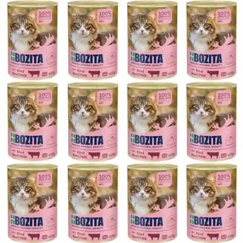 Bozita pasztet z wo艂owin膮 mokra karma dla kota z tauryn膮 puszka 12x 400g Kup teraz