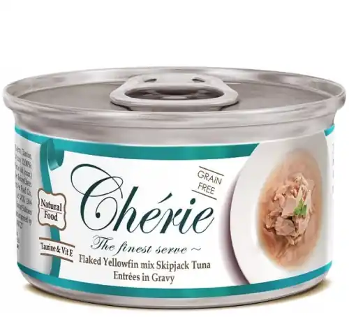 Pettric Cherie Mix tu艅czyka w sosie 80g dla kota Rabat