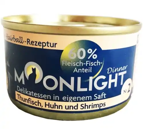 Moonlight 2 tu艅czyk+kurczak+krewetki 80g Najlepsza cena