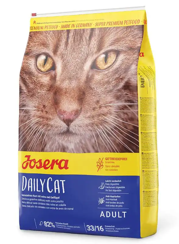 Ostatnie sztuki Josera Adult DailyCat Sucha Karma dla kota op. 10kg + Mokra Karma 6x200g GRATIS