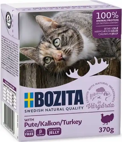 Sprawdź teraz Bozita Feline Kawa艂ki Indyka w Galaretce 370g