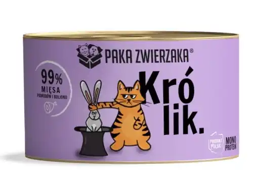 Karma mokra kot Kr贸lik 200g Nie przegap