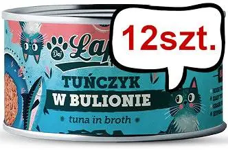Łapsie for Cat Adult Tuńczyk Mokra karma dla kota. op. 80g Pakiet 12szt. Darmowy zwrot