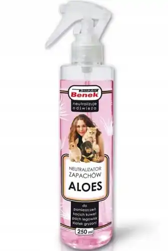 Super Benek Neutralizator zapach贸w Spray ALOES 250ml Oferta czasowa