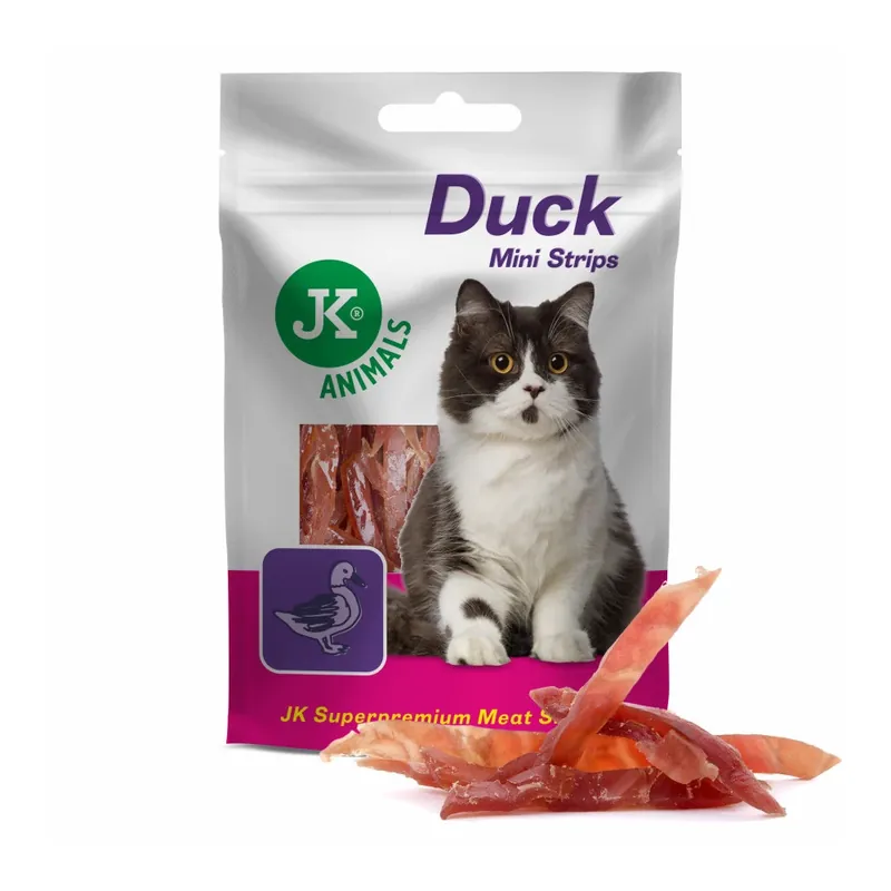 Dodaj do koszyka Meat Snack Cat Duck Strips, mięsny przysmak 50 g