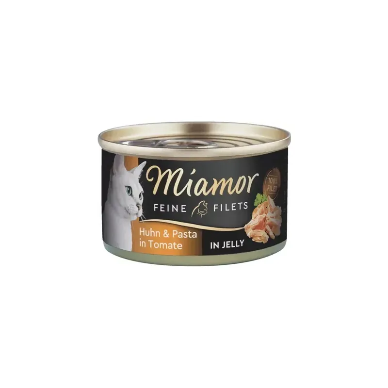 Tani MIAMOR FINE FILETS galaretka w puszcze 100g KURCZAK + MAKARON /24