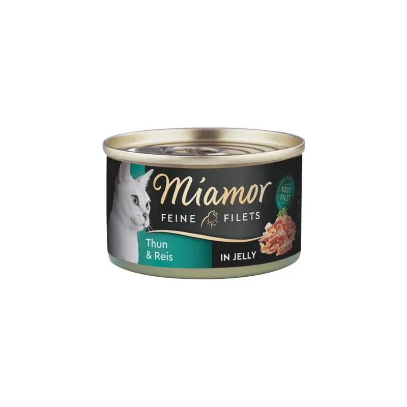 MIAMOR FINE FILETS galaretka w puszce 100g TUŃCZYK+RYŻ /24 Kup online